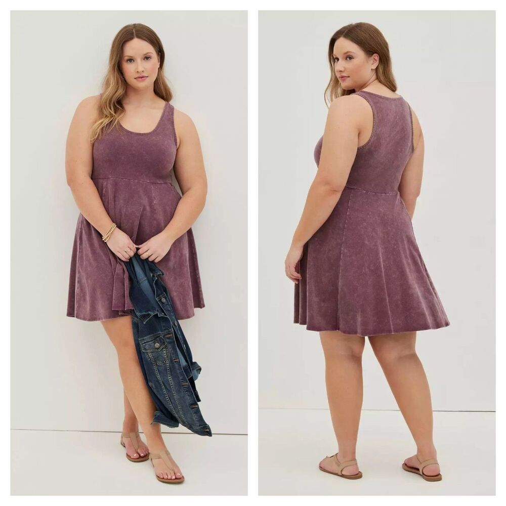 Torrid Foxy Skater Mini Dress